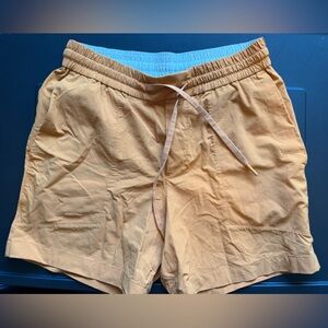lululemon athletica Tan Men Shorts 5’